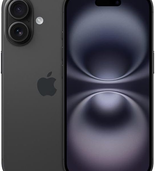 Apple iPhone 16, US Version, 128GB, Black for T-Mobile (Renewed)