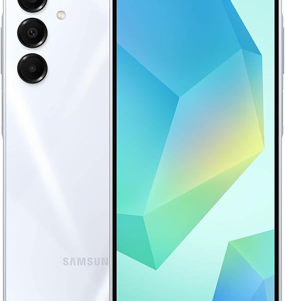 Samsung Galaxy A16 5G A Series, Unlocked Android Smartphone, Large AMOLED Display, Durable Design, Super Fast Charging, Expandable Storage, 5G Connectivity, US Version, 2025, Light Gray